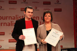 Journalistinnen und Journalisten des Jahres 2011 am 14.02.2012 in Wien