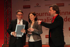 Journalistinnen und Journalisten des Jahres 2011 am 14.02.2012 in Wien