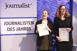 Anna-Maria Wallner (Die Presse), Nadja Hahn (ORF)