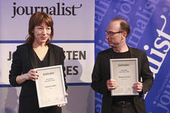 Clarissa Stadler (ORF), Thomas Kramar (Die Presse)