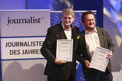 Dieter Chmelar (Kurier), Hanno Settele (ORF)