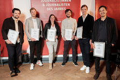 Nils Altland, Christian Basl, Katja Riedl, Maximilian Zierer, Sebastian Pittelkow und Robert Schöffel (Hassmaschine)
