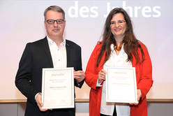 Michael Sgiarovello (Henkel CEE), Gabriela Maria Straka (Brau Union Österreich)